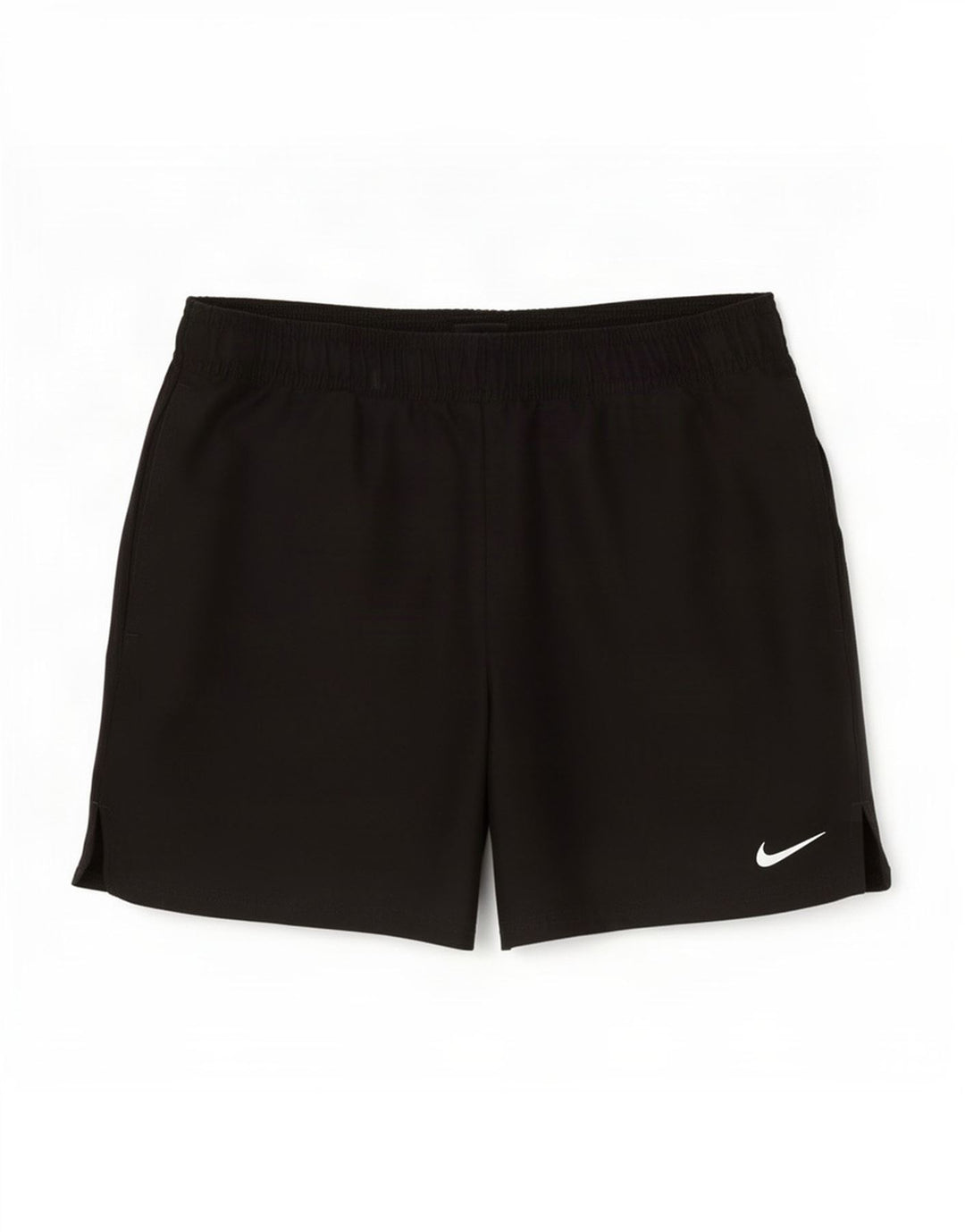 Nike - Pantalones cortos deportivos para hombre, talla pequeña, poliéster negro