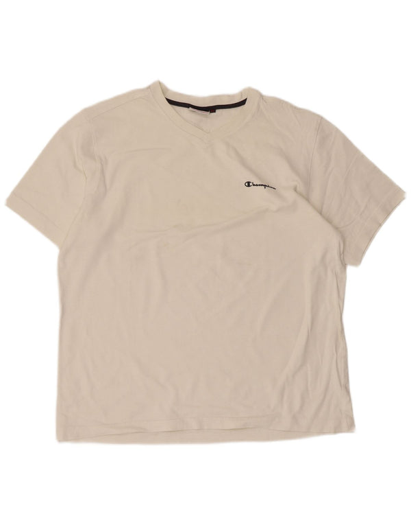 CHAMPION Camiseta Mujer Top UK 40 XL Algodón Blanco