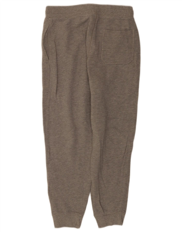 Zara Hombre Pantalones De Chándal Joggers De Algodón Moteado Gris Medio