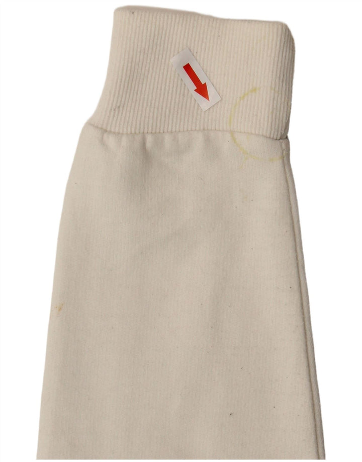 Avirex Sudadera gráfica para mujer Jumper UK 14 Medium White Cotton