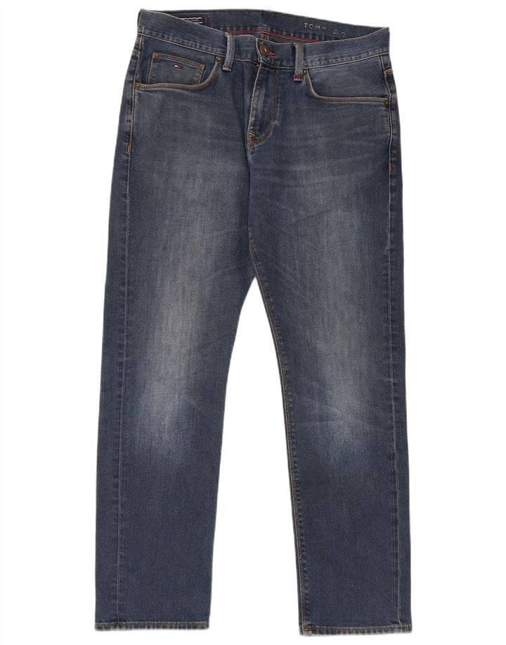 Tommy Hilfiger Vaqueros ajustados para hombre W31 L30 Algodón azul
