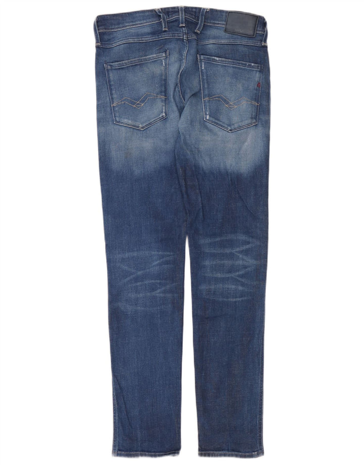 Vaqueros ajustados para hombre Replay W32 L32 Algodón azul