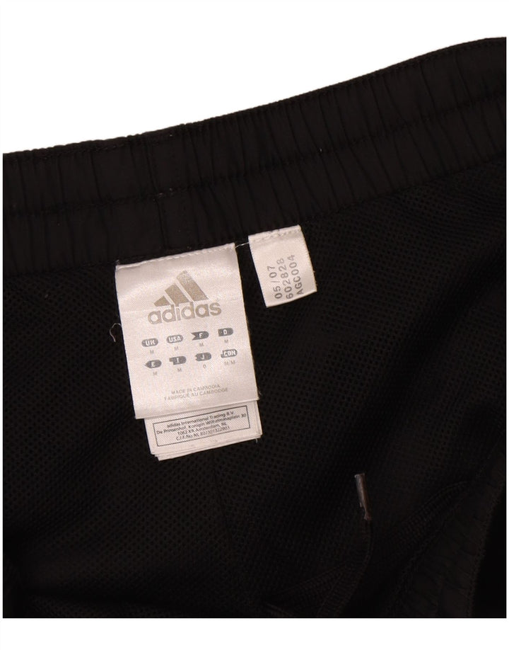 ADIDAS Hombre Graphic Chándal Pantalones Joggers Medio Negro Poliéster