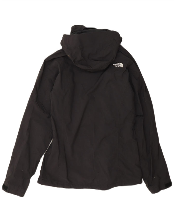 The North Face Chaqueta impermeable con capucha para mujer UK 10 Small Black Nylon