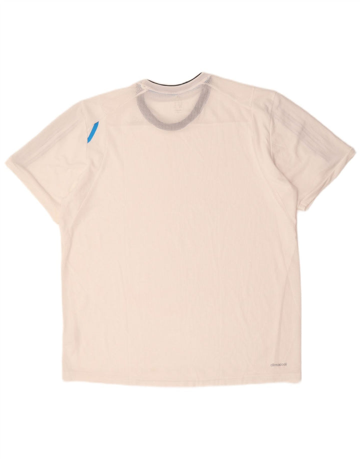Adidas Hombre Climacool Camiseta Top XL Blanco