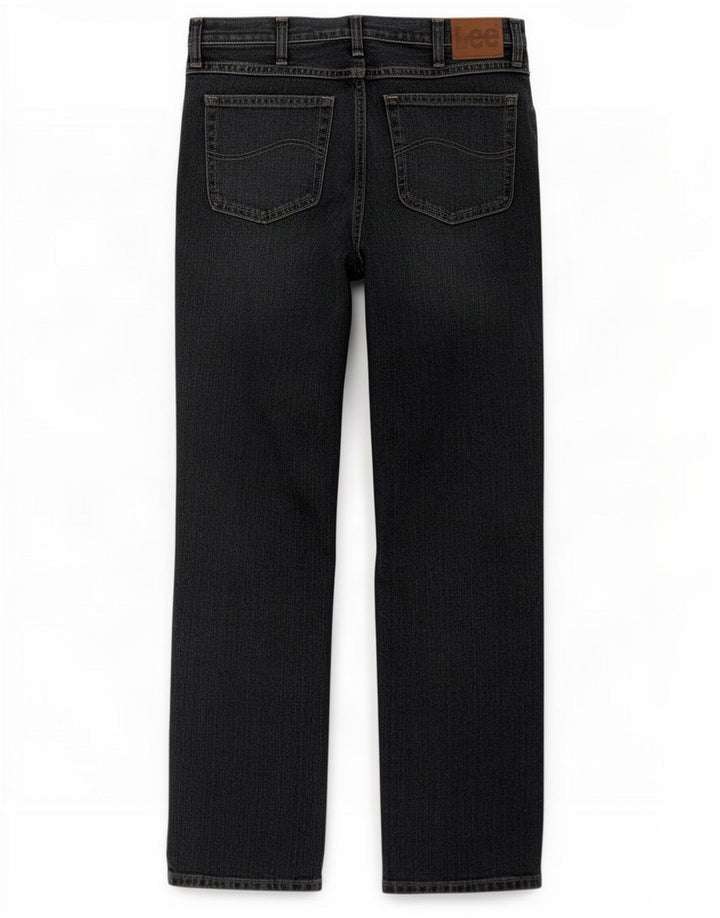 Vaqueros rectos de corte regular para hombre Lee W34 L32 Algodón azul marino