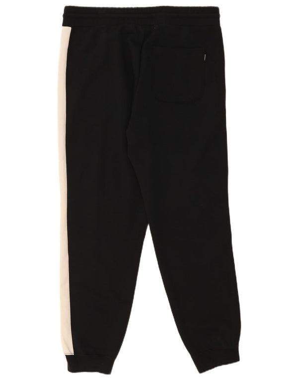 Converse Hombre Pantalones De Chándal Joggers Medium Negro Colorblock Poliéster