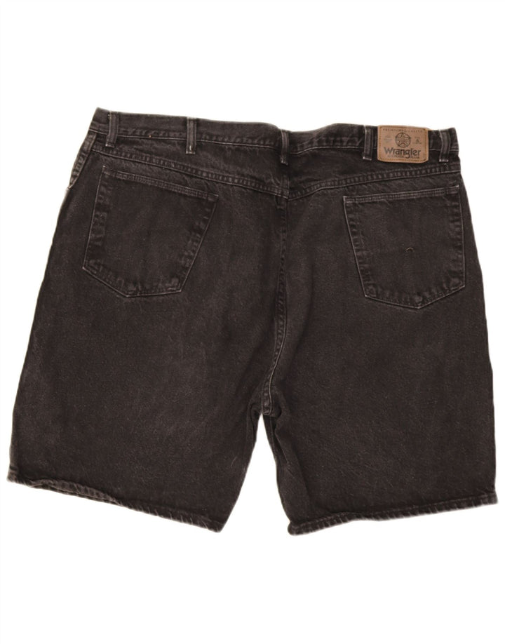 Wrangler Pantalones cortos de mezclilla para hombre W44 2XL Gris