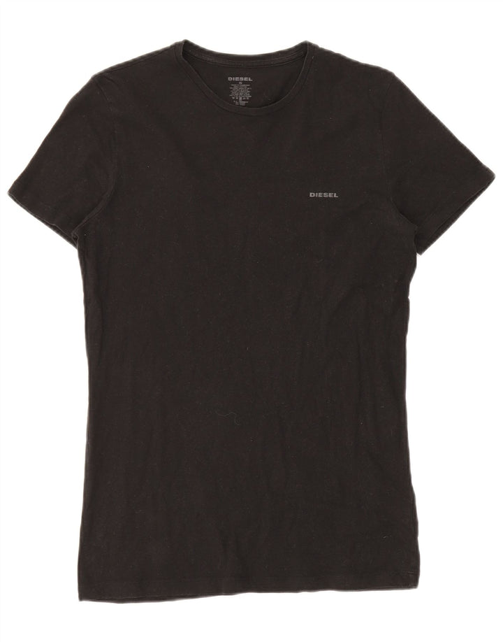 DIESEL Camiseta Top Small Negro Algodón Hombre