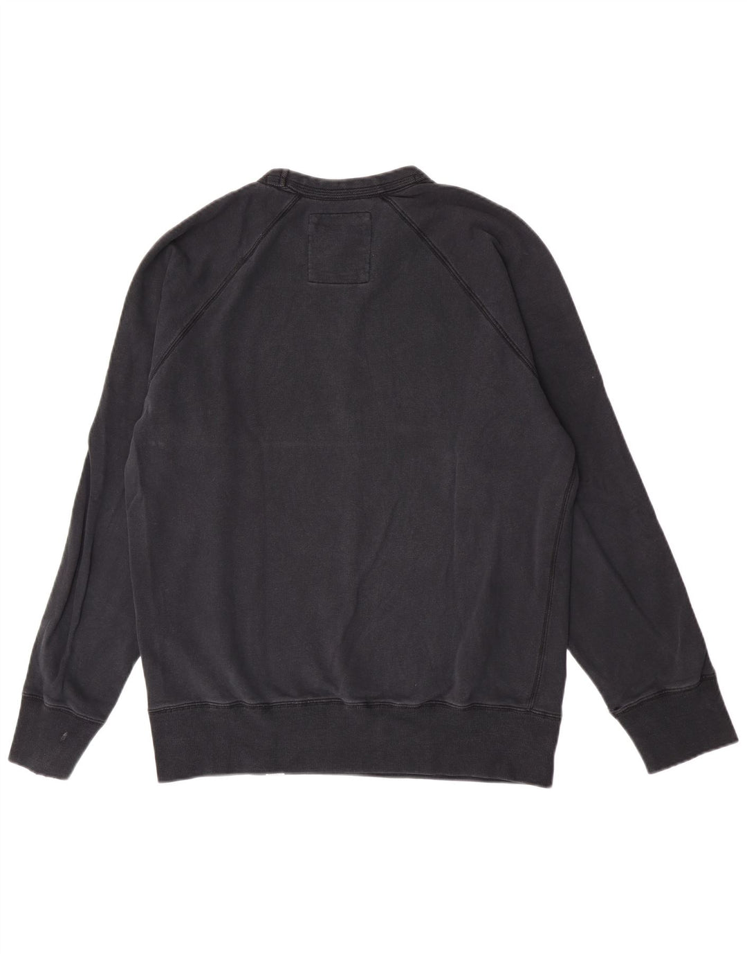 Franklin Marshall - Sudadera para hombre, talla grande, algodón negro
