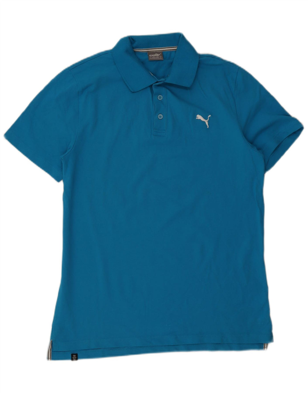 Polo Puma Hombre Azul Grande