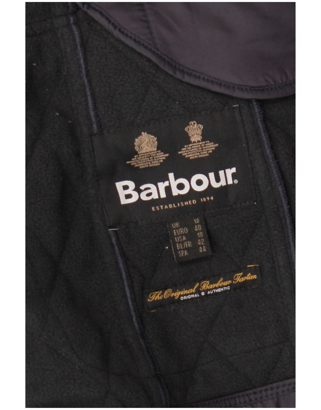 Barbour Chaqueta acolchada para mujer Reino Unido 44 Grande Azul marino