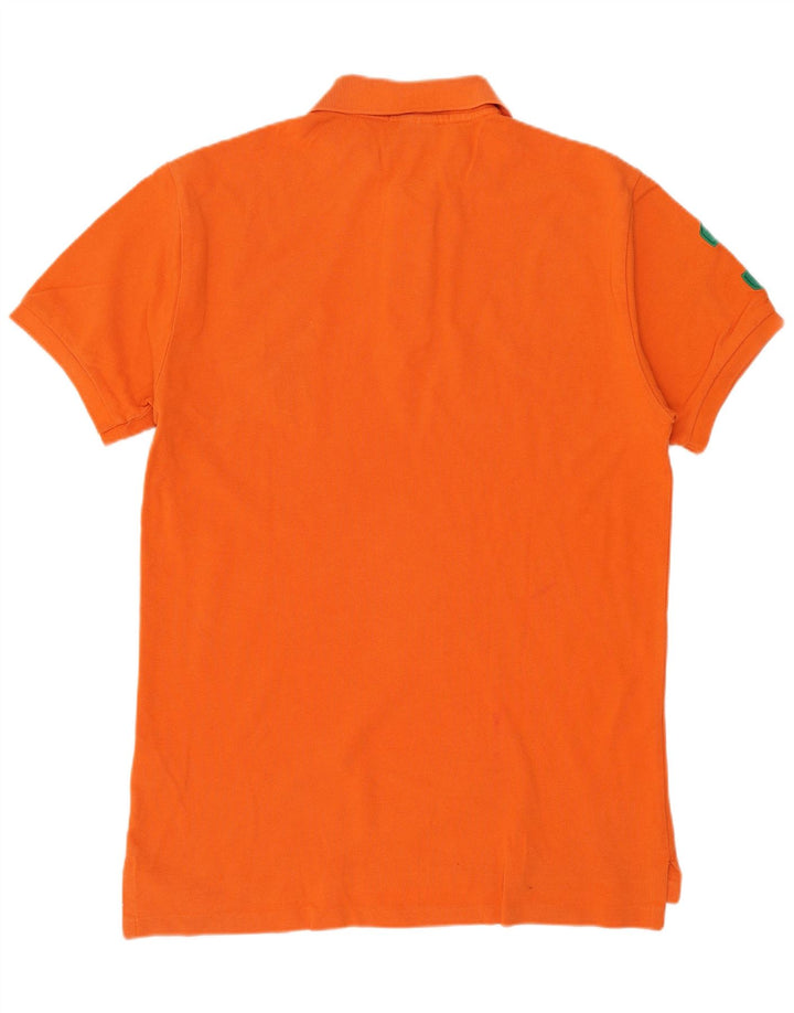 POLO RALPH LAUREN Polo gráfico de corte ajustado para hombre Algodón naranja medio