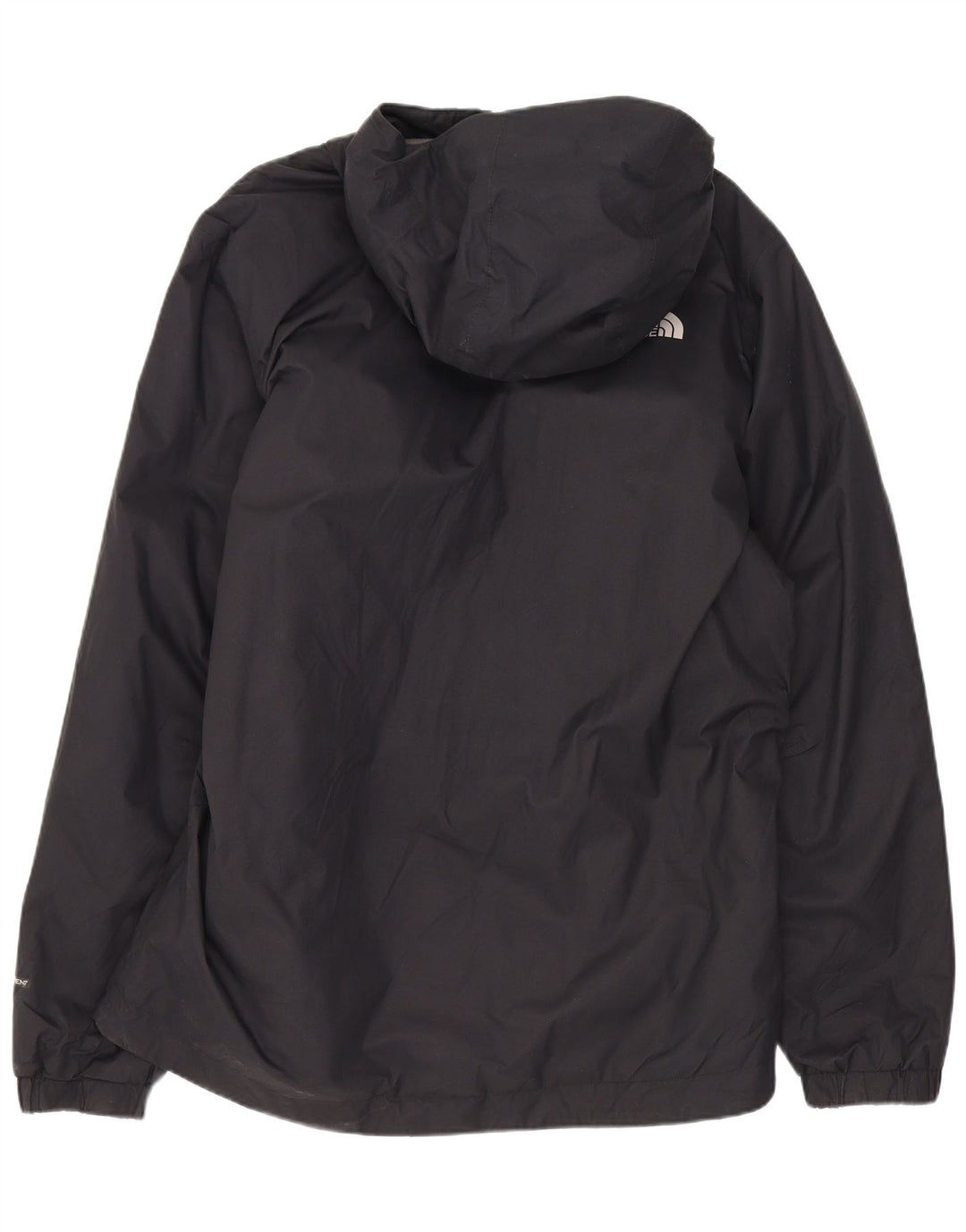The North Face Chaqueta cortavientos con capucha para hombre UK 38 Mediano Negro Poliéster