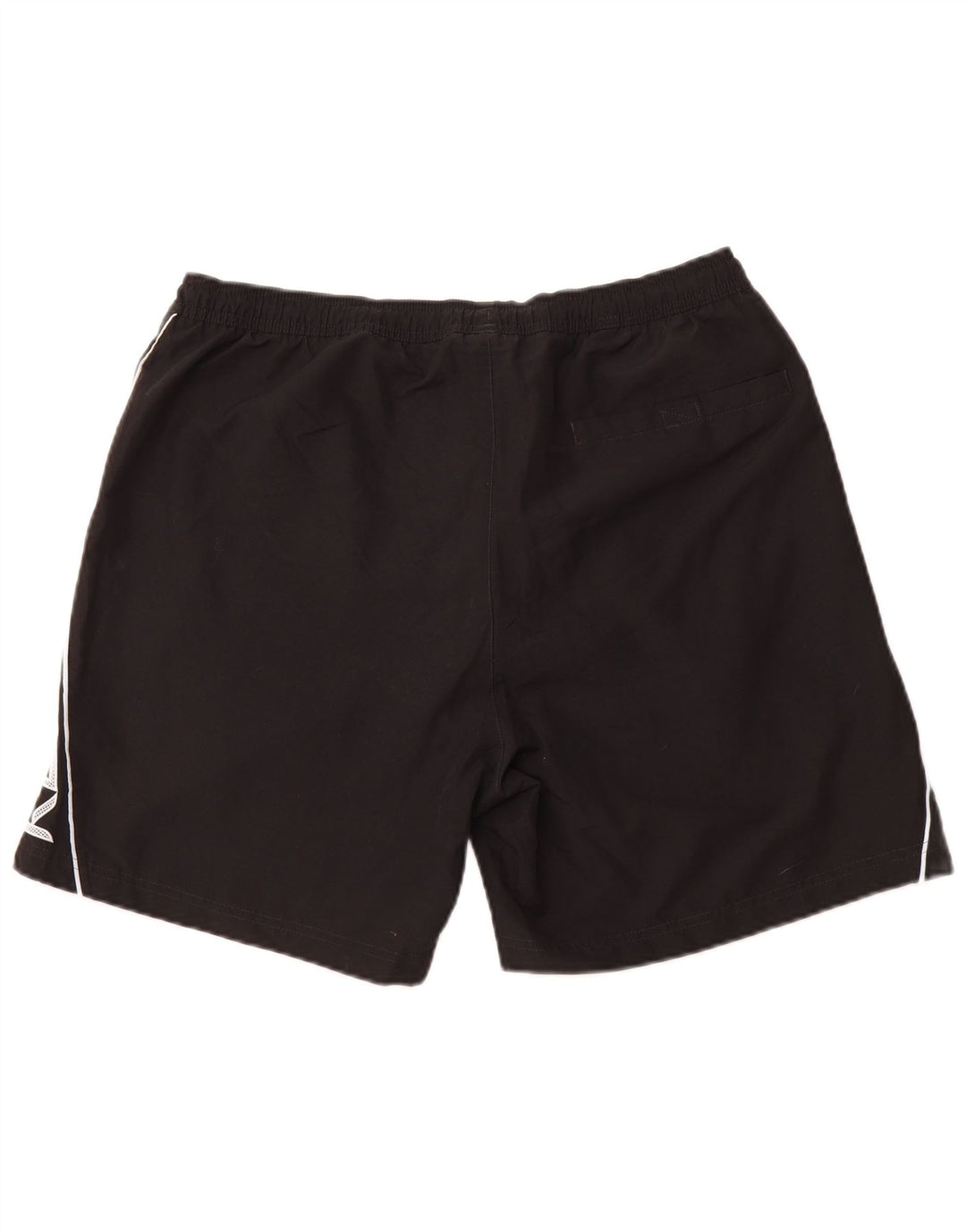 REEBOK Pantalones cortos deportivos gráficos para hombre Poliéster negro grande