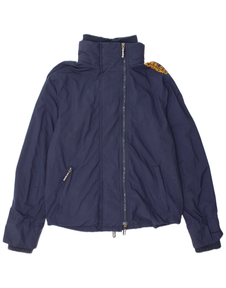Superdry Chaqueta Cortavientos The Windcheater para Mujer UK 44 Azul Marino Mediano