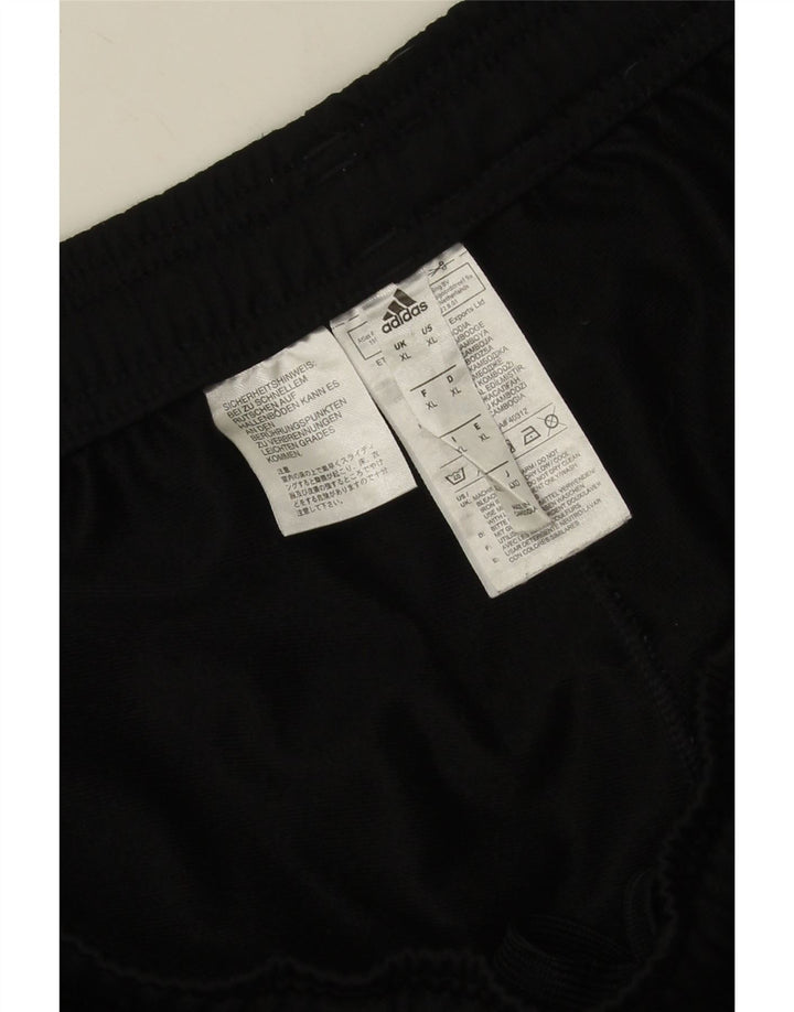 Adidas Hombre Pantalones De Chándal Joggers XL Negro Poliéster