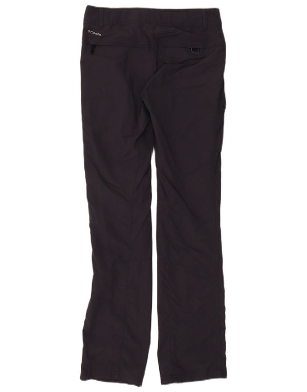 Columbia Pantalones Cargo Omni-Shade Slim para Mujer US 2 XS W25 L32 Nylon Negro