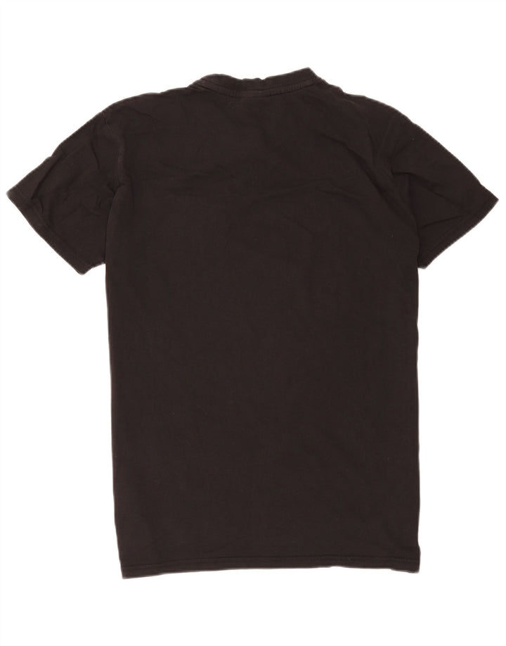 Hummel - Camiseta gráfica para hombre, talla grande, color negro