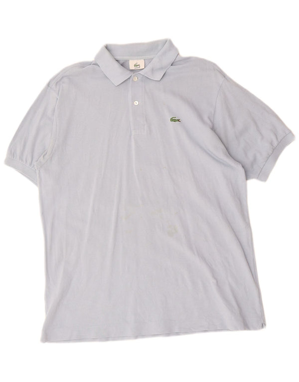 Polo Lacoste para hombre talla 5 grande algodón azul