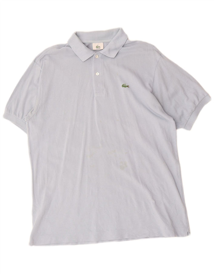 Polo Lacoste para hombre talla 5 grande algodón azul