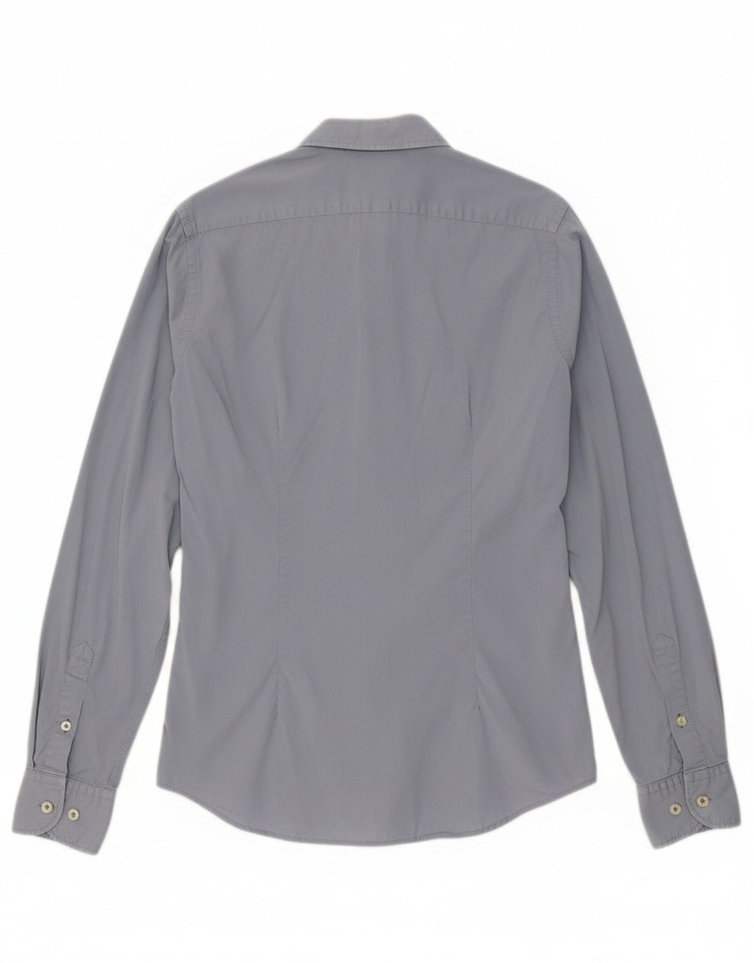 GAS Mens Shirt Small Grey Cotton