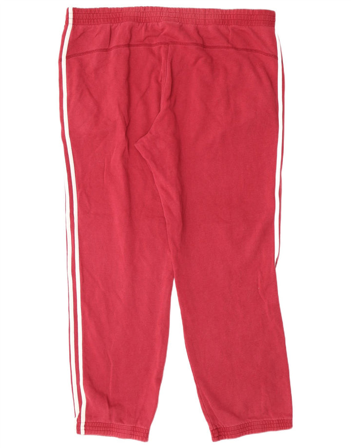 ADIDAS Pantalón de chándal para hombre 2XL Algodón burdeos