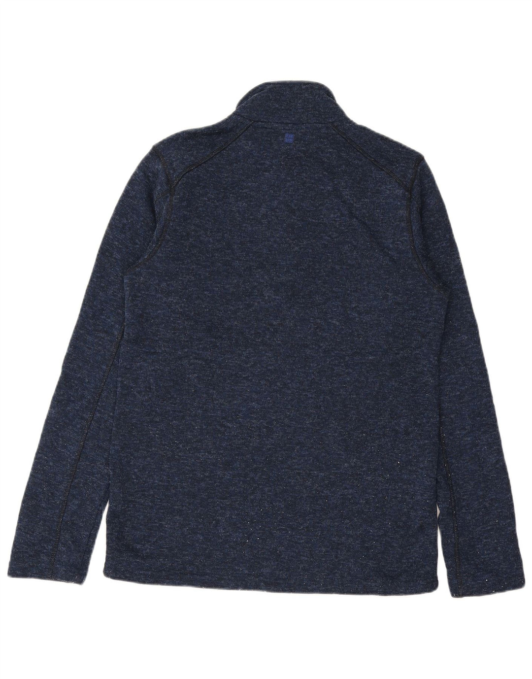 Jersey tipo jersey con cuello y cremallera para hombre de Mountain Warehouse Azul marino mediano