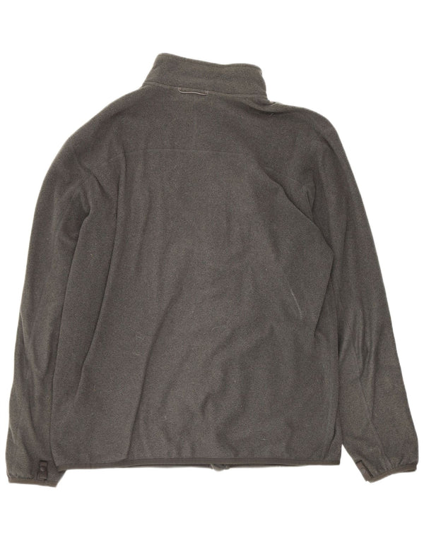 The North Face Chaqueta polar con forro para hombre Reino Unido 40 Poliéster gris grande