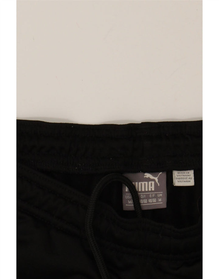 PUMA Mens Tracksuit Trousers Medium  Black Polyester Vintage Puma and Second-Hand Puma from Messina Hembry 