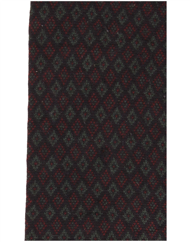 MONTECATINI Jersey De Punto Con Cuello En V Para Hombre Grande Multicolor Geométrico