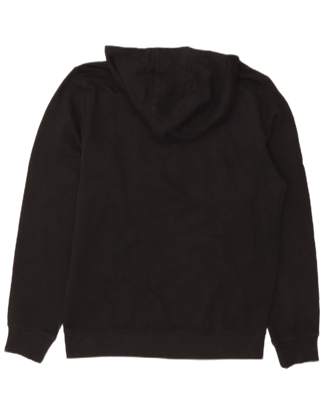 Lyle & Scott Jersey con capucha para hombre, talla mediana, algodón negro