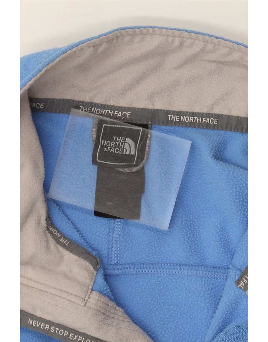 The North Face Chaqueta polar para mujer UK 46 Poliéster azul grande