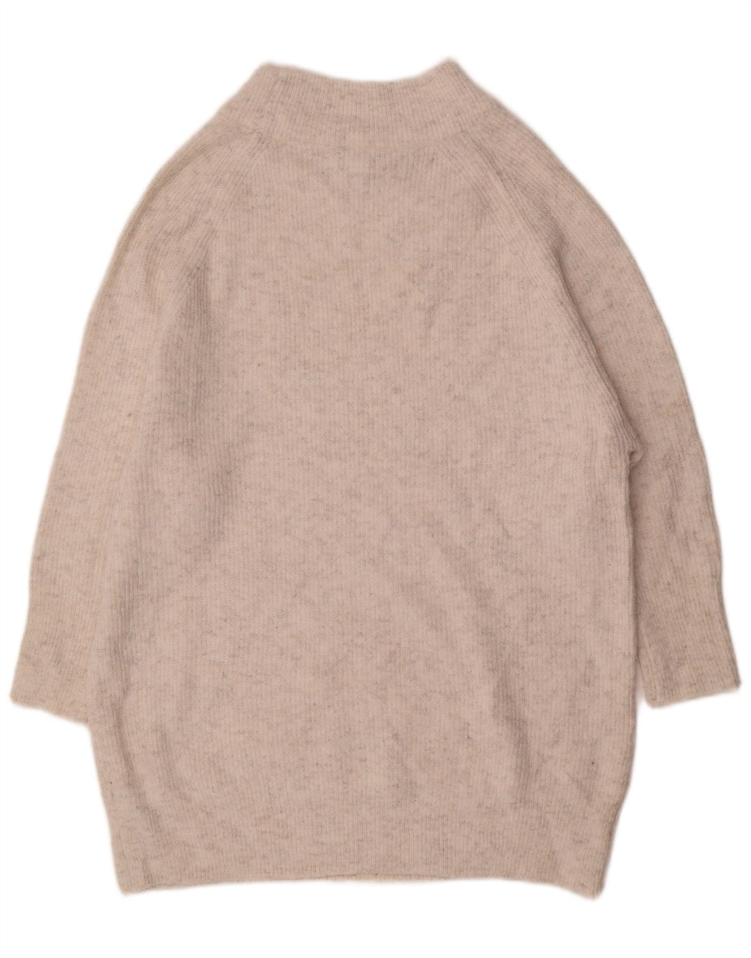Topshop Vestido tipo jersey para mujer UK 10 Small Poliéster blanco