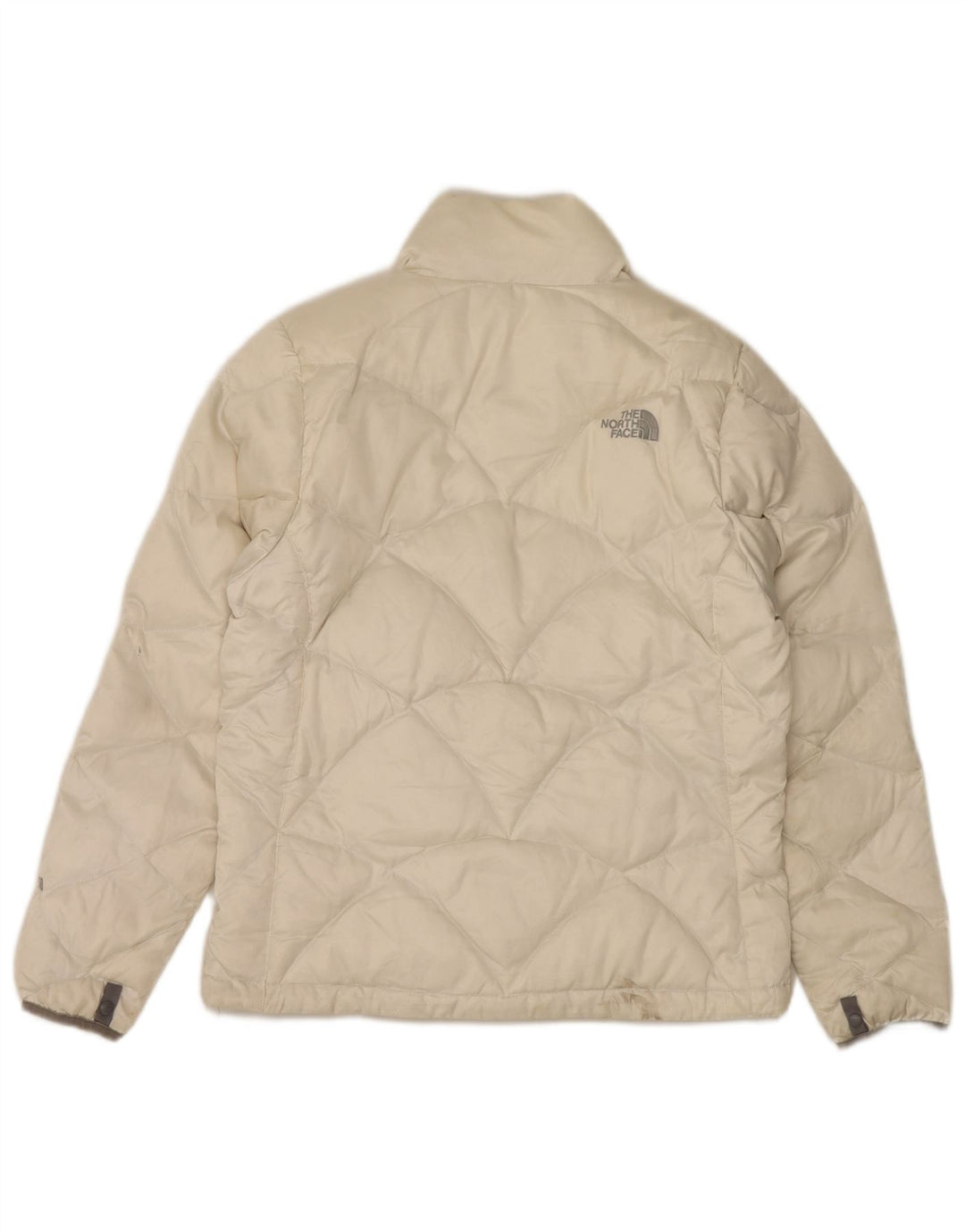 The North Face Chaqueta acolchada para mujer UK 46 Large Off White Nylon