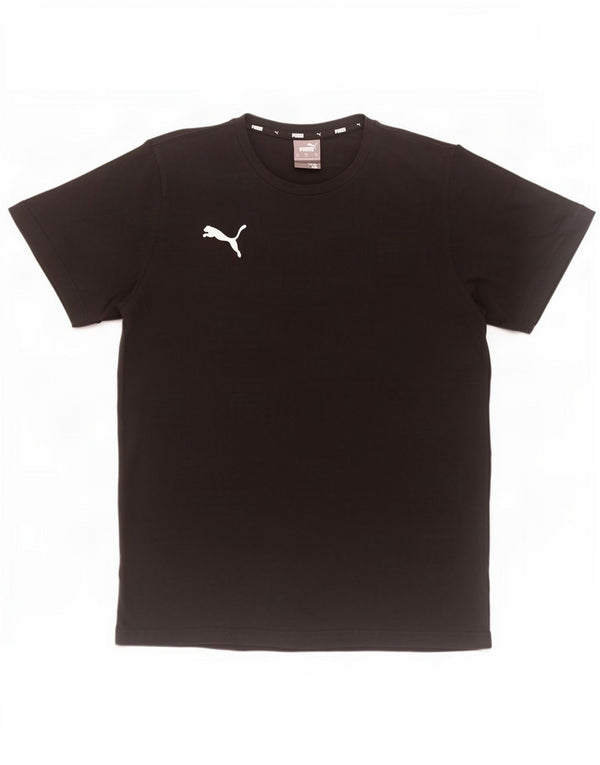 Puma - Camiseta para hombre, talla grande, algodón negro