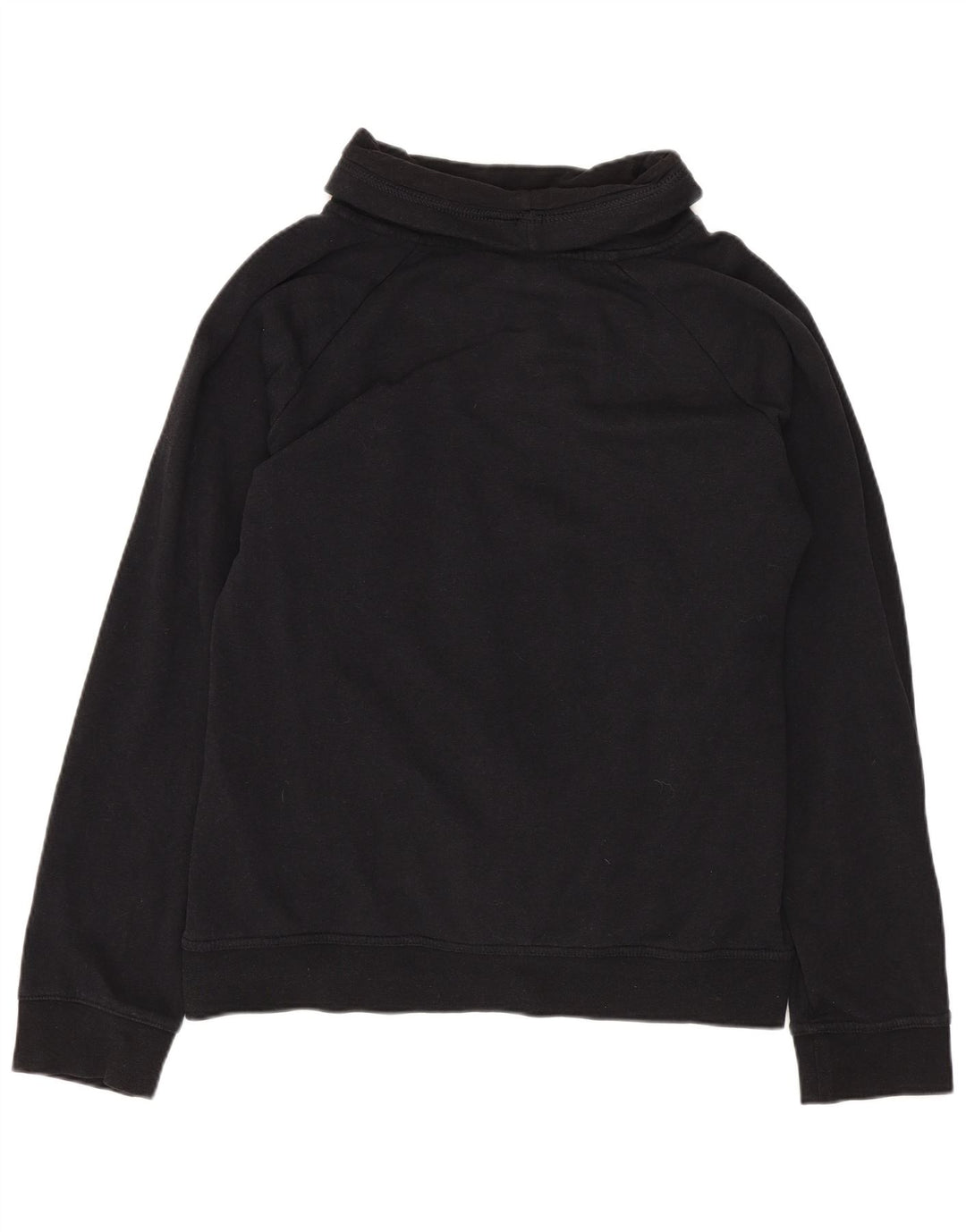 Nike - Sudadera con cuello vuelto para mujer, talla 40, XL, rayón negro