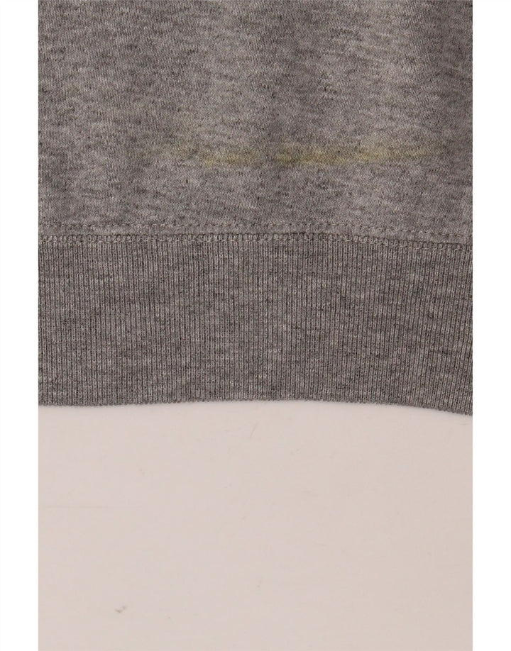 Champion Sudadera Con Capucha Y Estampado Gráfico Gris Medio Moteado