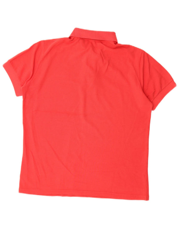 Benetton Polo Niño 13-14 Años 3XL Rojo Algodón