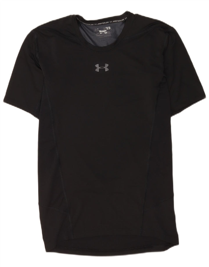 Under Armour Camiseta gráfica para hombre, parte superior mediana negra