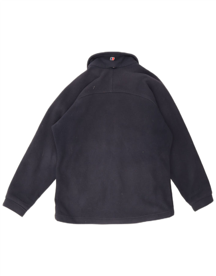 Berghaus Chaqueta polar con forro para mujer UK 44 Grande Poliéster azul marino
