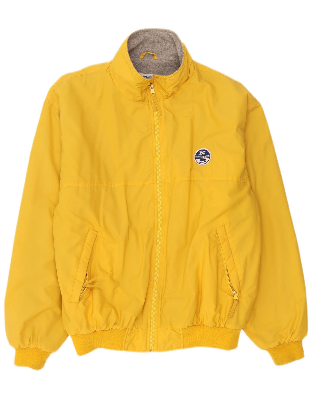 North Sails Chaqueta Bomber para Hombre Reino Unido 40 Grande Amarillo
