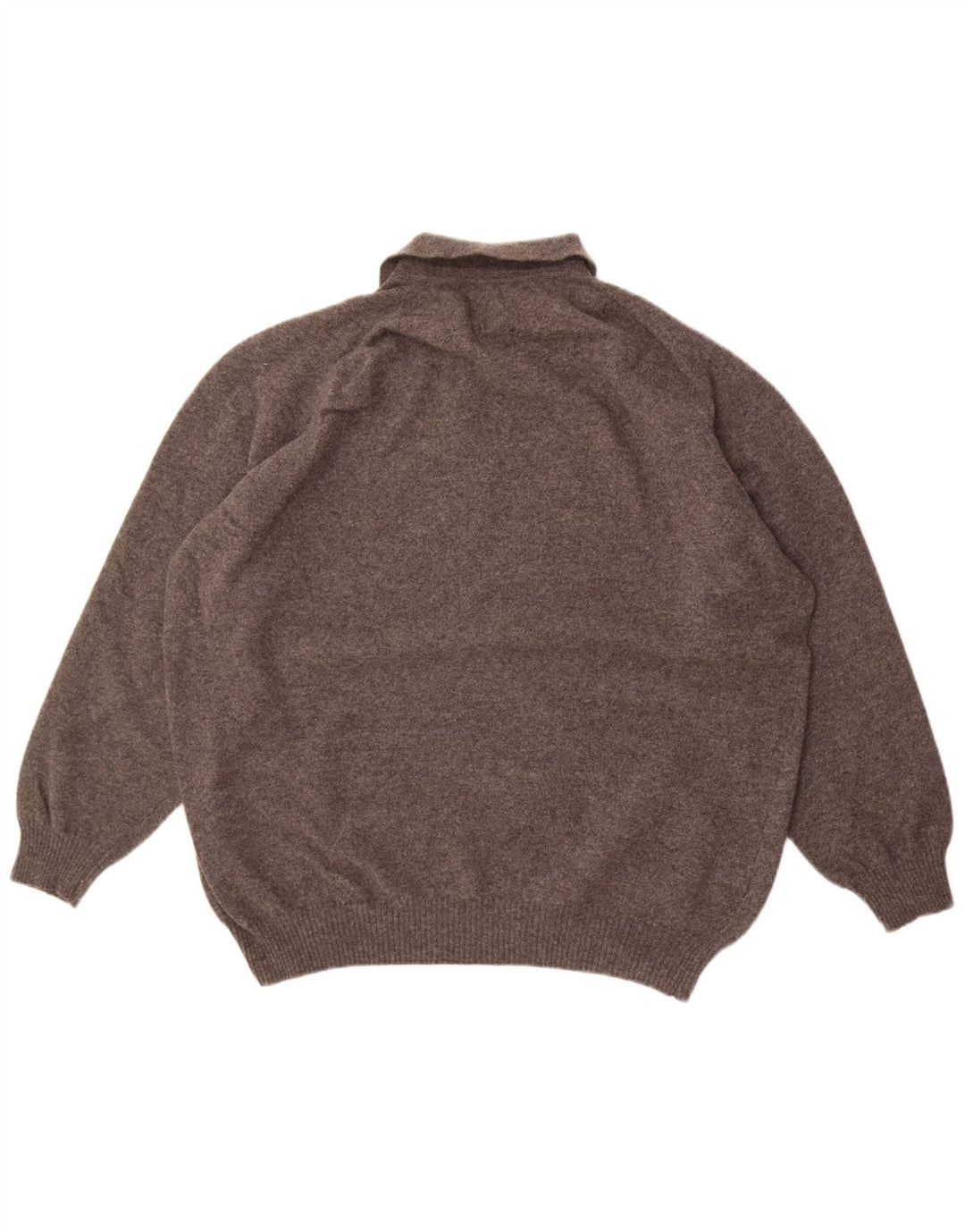 Walbusch Mens Studio Pitti Polo Neck Jumper Sweater 2XL Gris Lana Virgen