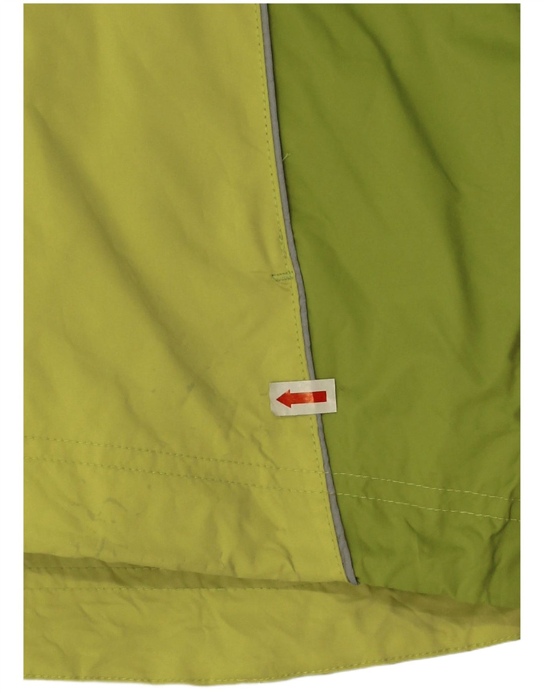 Chaqueta impermeable para mujer K-Way IT 42 Poliéster color block verde medio