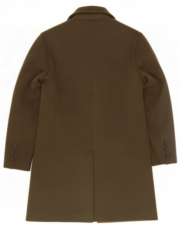 Conbipel Mens Overcoat IT 46 Small Khaki Polyester