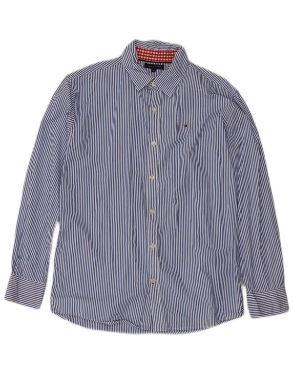 Tommy Hilfiger Camisa para niño 15-16 años Azul Rayas Algodón