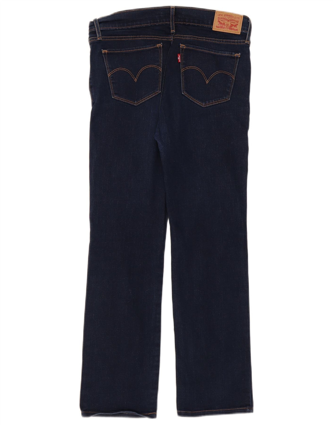 Vaqueros Levi's Mujer 714 Rectos W28 L27 Algodón Azul