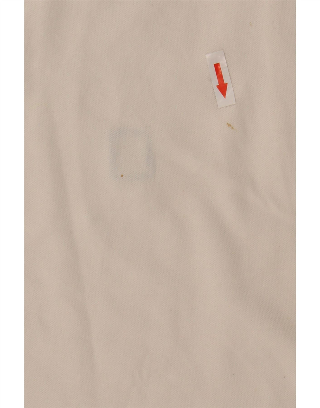 Refrigiwear Polo para hombre de algodón color block blanco pequeño
