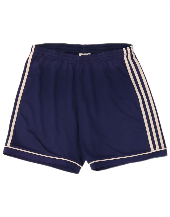 Adidas Mens Climalite Sport Shorts Medio Azul Marino Poliéster