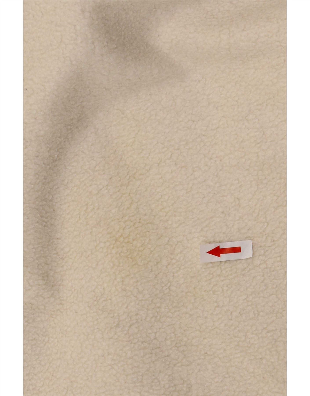 Silvy - Jersey de forro polar con cuello y botones para hombre, tamaño grande, color blanco roto, poliéster Fair Isle